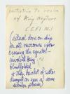 Initiation to the realm of King Neptune aboard the SS El Nil. Verso