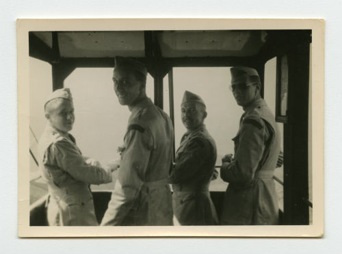 AFS volunteers on the aerial tram at Table Mountain in Cape Town, South Africa. Recto