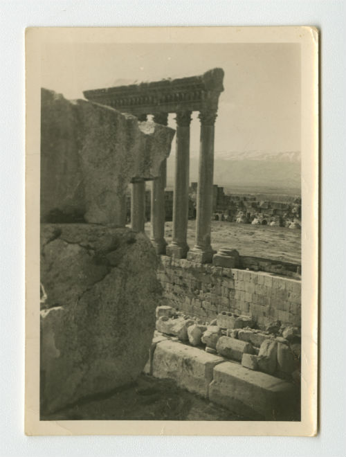 Baalbek, Lebanon (Temple of Jupiter). Recto