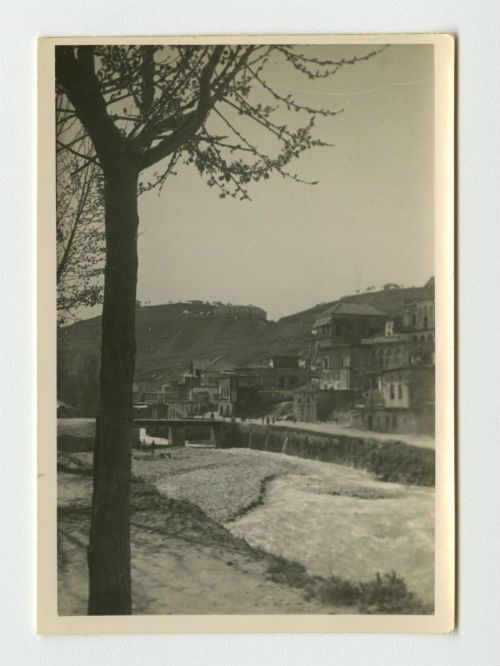 The Casualty Clearing Station on the hill above Zahleh. Recto