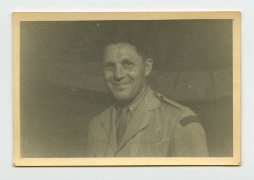 A farewell party in Zahleh, Lebanon (Charles "Charlie" Murray). Recto
