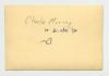 A farewell party in Zahleh, Lebanon (Charles "Charlie" Murray). Verso