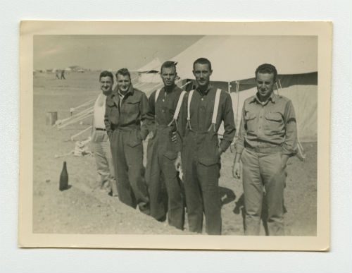 AFS volunteers at the El Tahag Mobilization Camp, Egypt. Recto 1