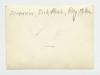 Bird hunting trip in Syria (six members of the hunting party). Verso