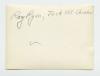 Bird hunting trip in Syria (two members of the hunting party). Verso