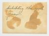Distributing the spoils of war during the retreat from Tobruk, Libya. Verso
