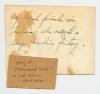 Arthur Howe Jr.'s French friends in Tunisia. Verso