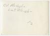 Colonel Ardagh and Lieutenant Marsh in Zahleh, Lebanon. Verso