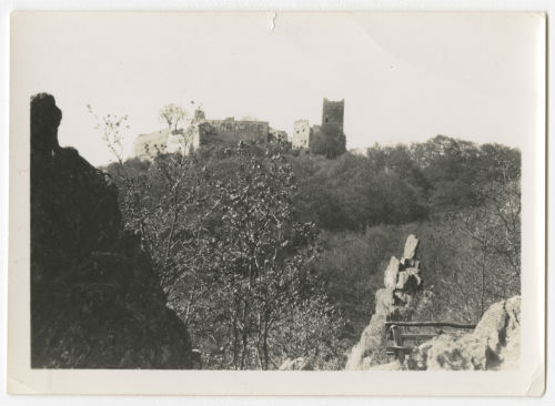 Landscape with ruins