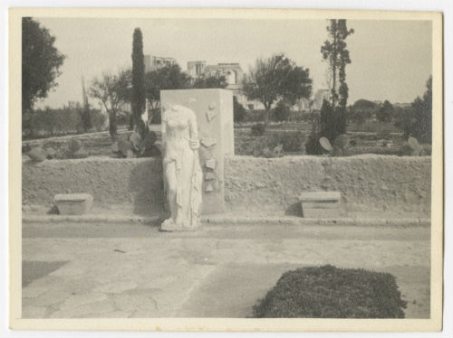 Sabratha, Libya (Roman statue). Recto