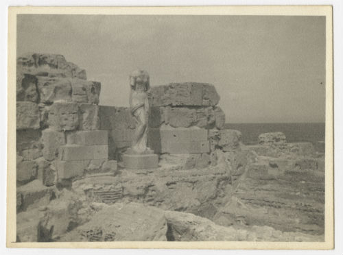 Sabratha, Libya (statue). Recto