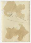 Arthur Howe, Jr. and Colonel Richmond in Tripoli, Libya. Verso