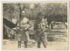 Arthur Howe, Jr. and Bertram "Bert" Payne in Tripoli, Libya. Recto