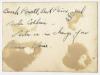 Charles Beach Powell, Bertram "Bert" Payne, and Lester Collins. Verso