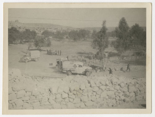 Ancient Arab town in Tripolitania, Libya. Recto