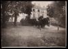 Volunteers on the grounds of 21 rue Raynouard