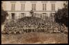 Group in the backyard of rue Raynouard