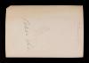 American Field Service ambulance 21. Verso.