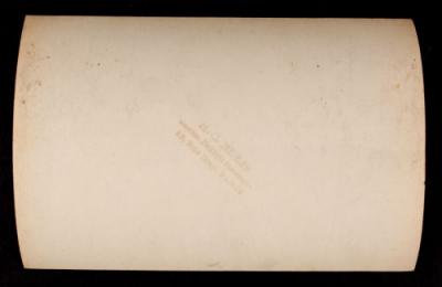 American Field Service ambulance 1089. Verso.