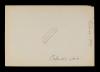 American Field Service ambulance 983. Verso.