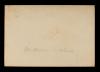 American Field Service ambulance 1082. Verso.
