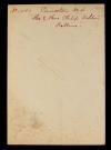 American Field Service ambulance 1061 with driver. Verso.