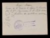 General Rageneau conferring upon Mr. Andrew the Cross of the Legion of Honor in the quarters...Verso