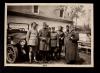 A. Piatt Andrew with group containing former AFS drivers (pose 2)