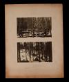(Top) An ambulance repair park in Thomannsplatz near Hartmannswillerkopf (Bottom) The "poste de...