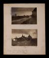 (Top) A "poste de secours" in Flanders (Bottom) A winter day in Flanders